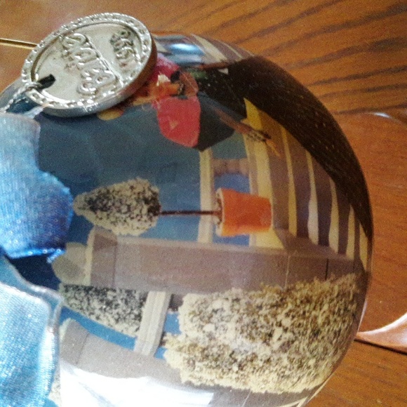 Barbie 1998 Christmas Bulb w a stand Vintage Collectible - Picture 6 of 10